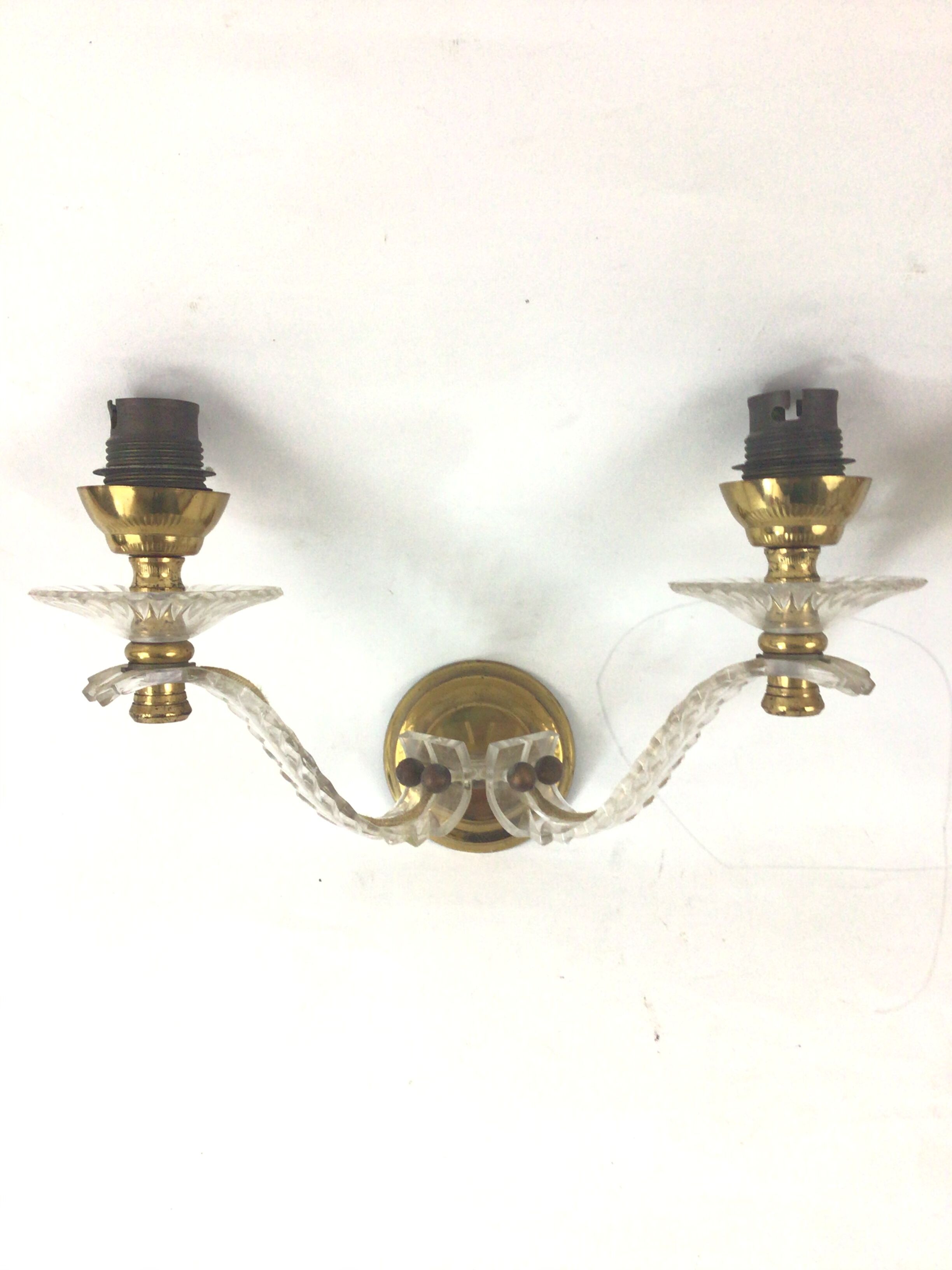 Plastic vintage sconces