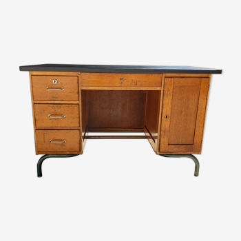 Bureau de maître d’école vintage des années 50/60