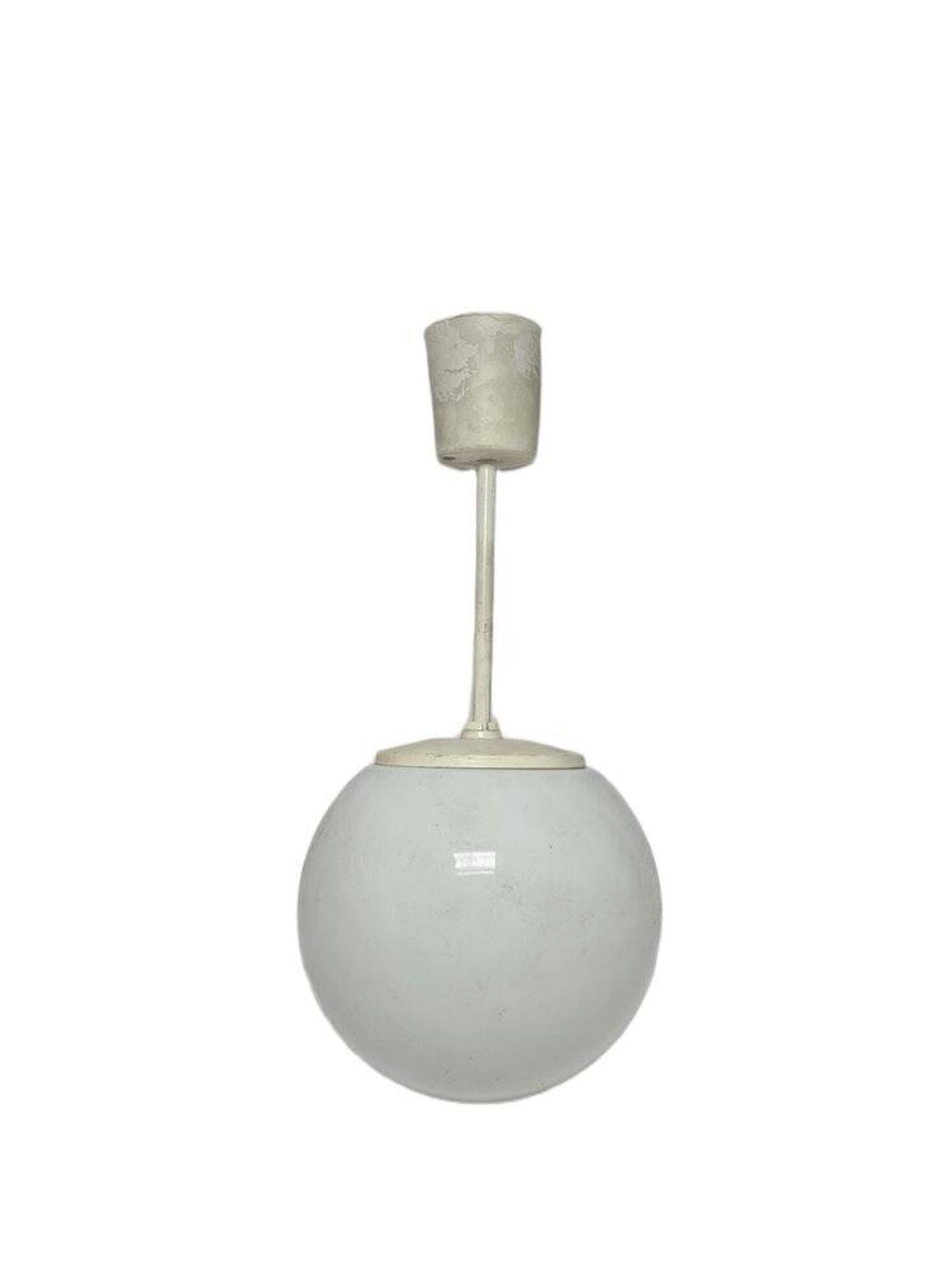 Vintage communist pendant lamp, Poland, 1970s