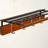 Scandinavian teak coat rack 1960s