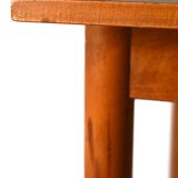 70s Scandinavian Extendable Table - Laminate Top with Extension