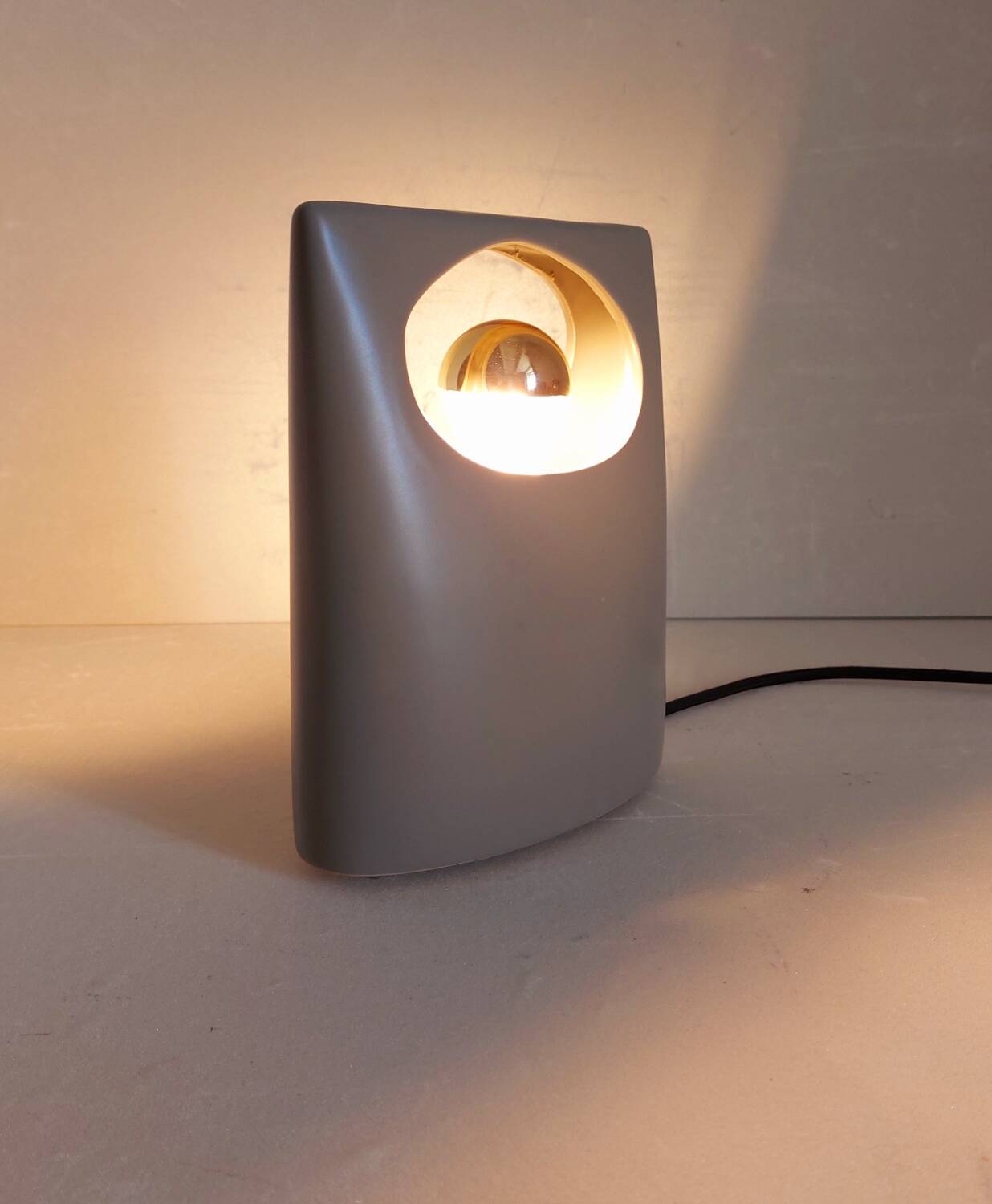 Small ceramic designer lamp