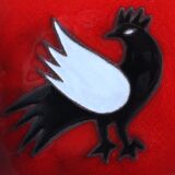 Ceramic cup by Jean Picart Le Doux, circa 1967