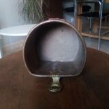 Old workshop box in copper and brass