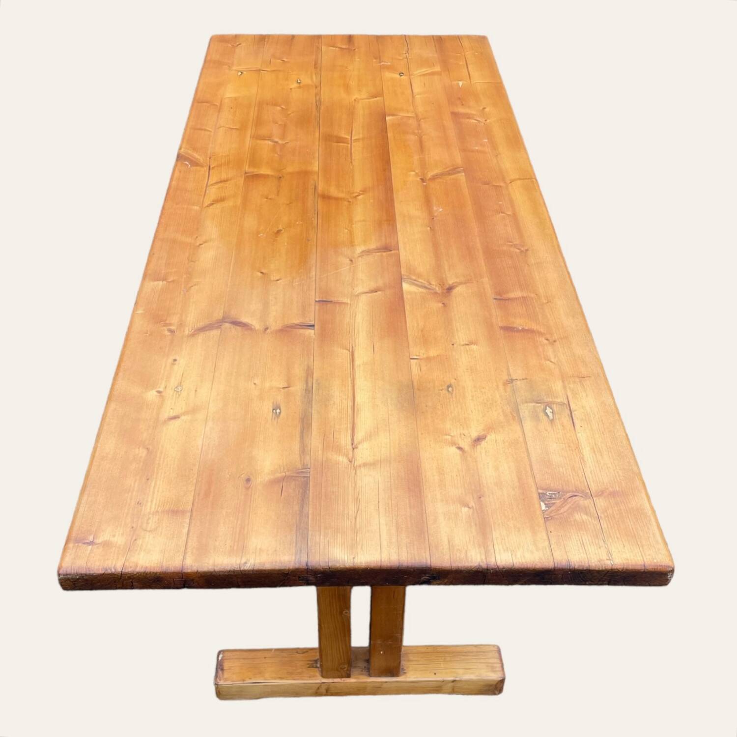 Charlotte Perriand pine table