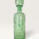 Large contemporary cylindrical carafe in blown glass