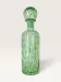 Large contemporary cylindrical carafe in blown glass