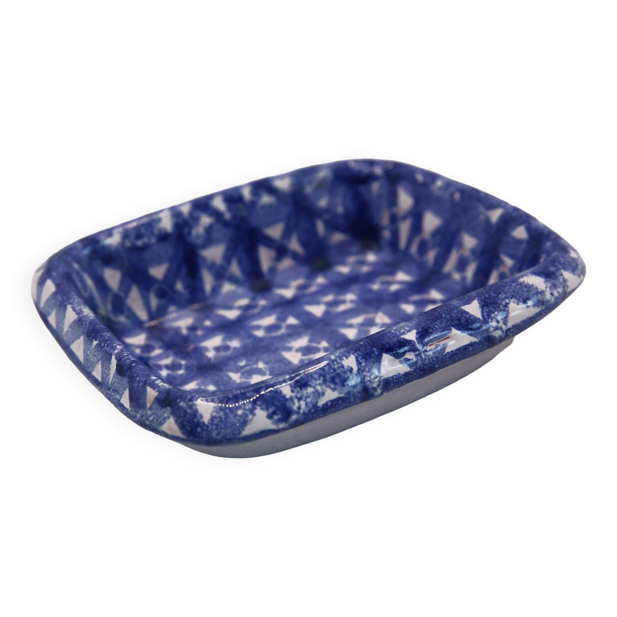 Blue bowl by Robert Picault in perfect condition