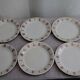 Set of 6 dessert plates