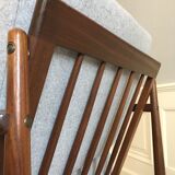 Danish midcentury teak easy chair by Arne Vodder