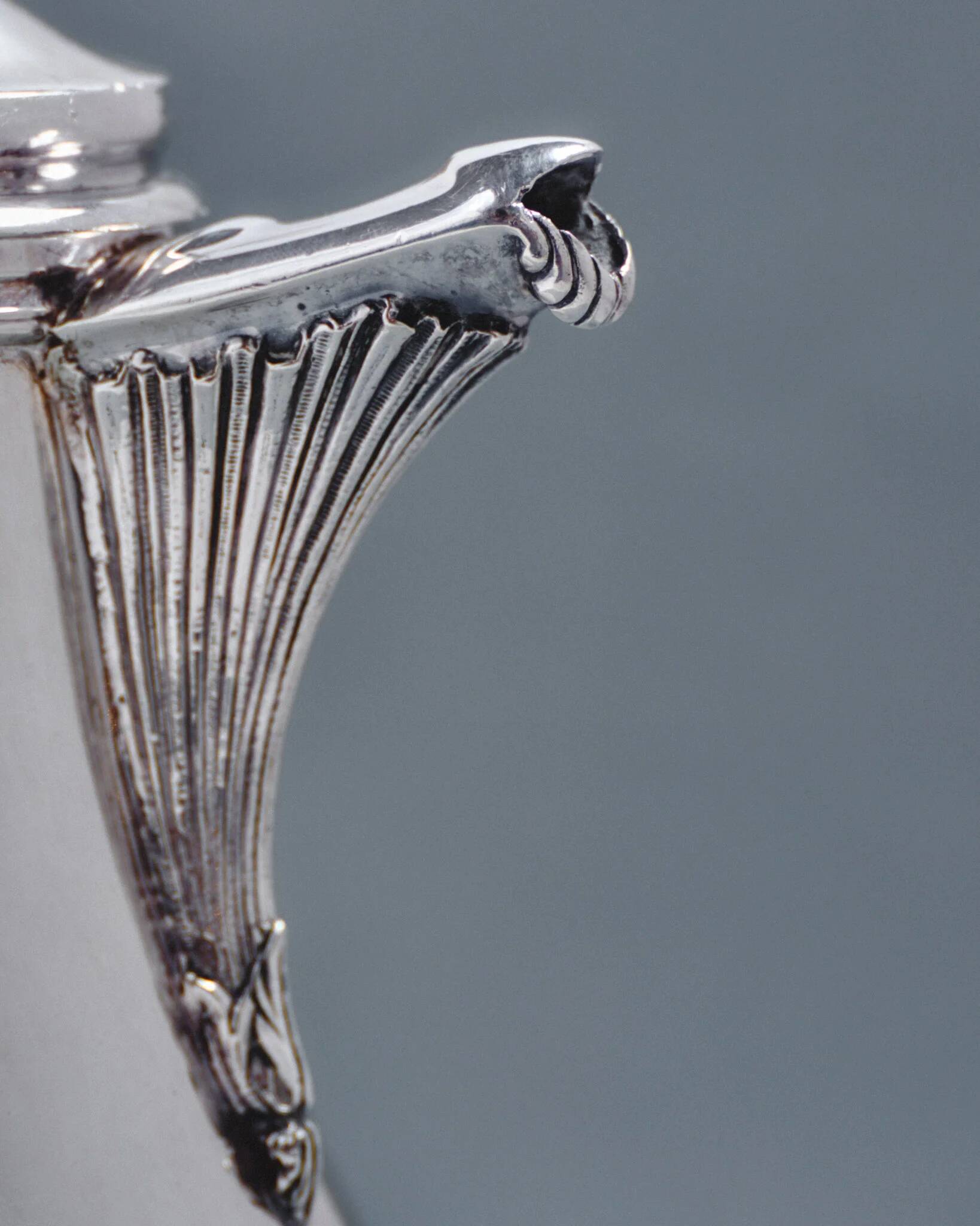 Silver-plated metal teapot, Christofle