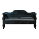 Antique pine drop-top bench, 1900s