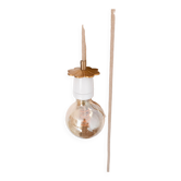 Brass and porcelain walker