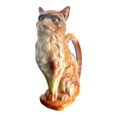 Jug cat Saint-Clément in slipware