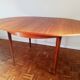 Scandinavian extendable renovated round table