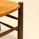 Set of four chairs in the style of Perriand.