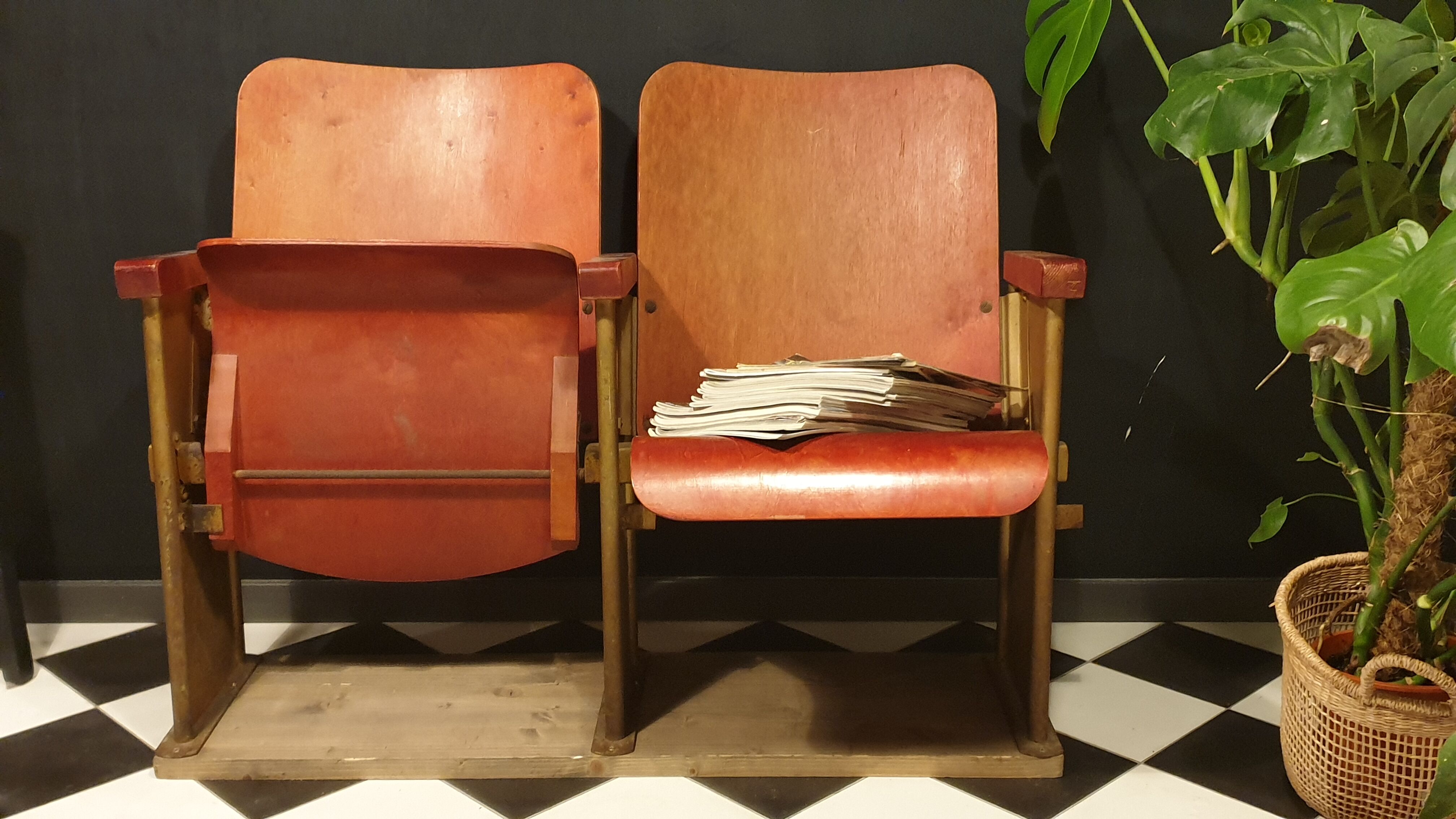 Vintage movie chairs