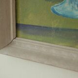 Still life: Fruits and yellow flower (attributed to Schultzer)