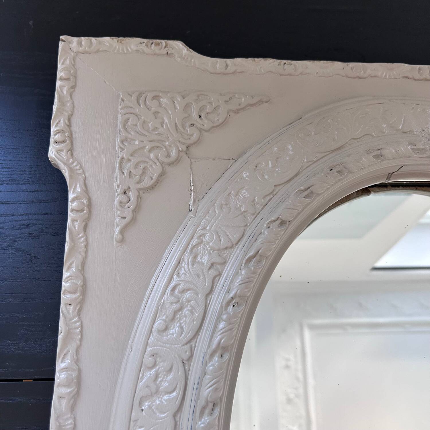 Napoleon III mirror repainted