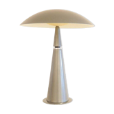 Lampe de table époque spatiale Aluminor France années 1990
