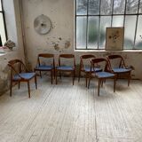 6 chairs by Johannes Andersen