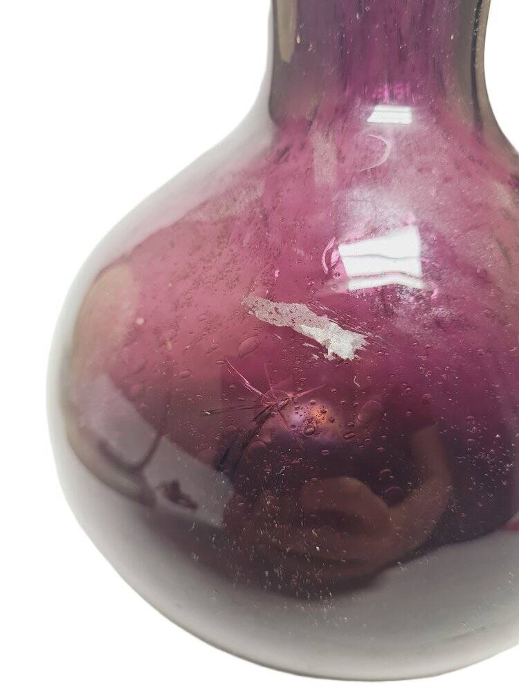 Vintage Polish jug by Zbigniew Horbowy for Sudety Glassworks, 1970s