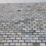 Grey parisian buffet, tile tray "pool"