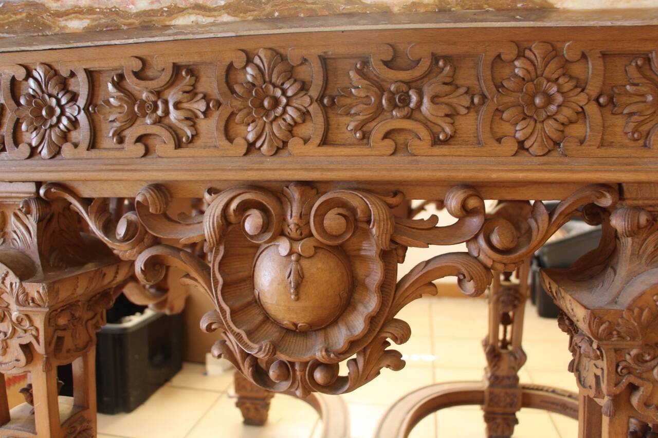 immense console from a model of the Palace of Versailles