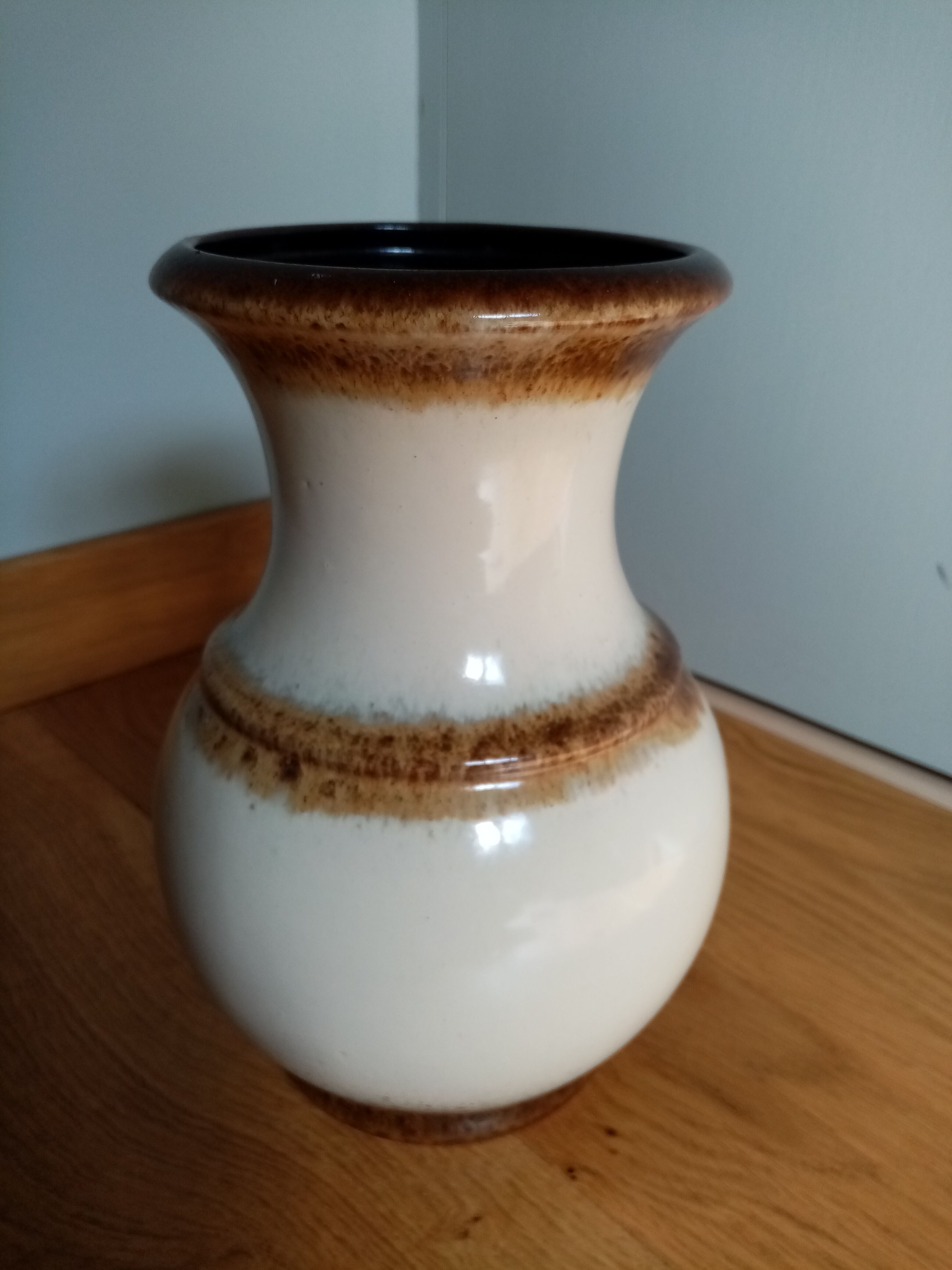 Scheurich Keramik West Germany 296-26 enamelled ceramic vase
