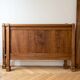 Antique double bed in solid wood