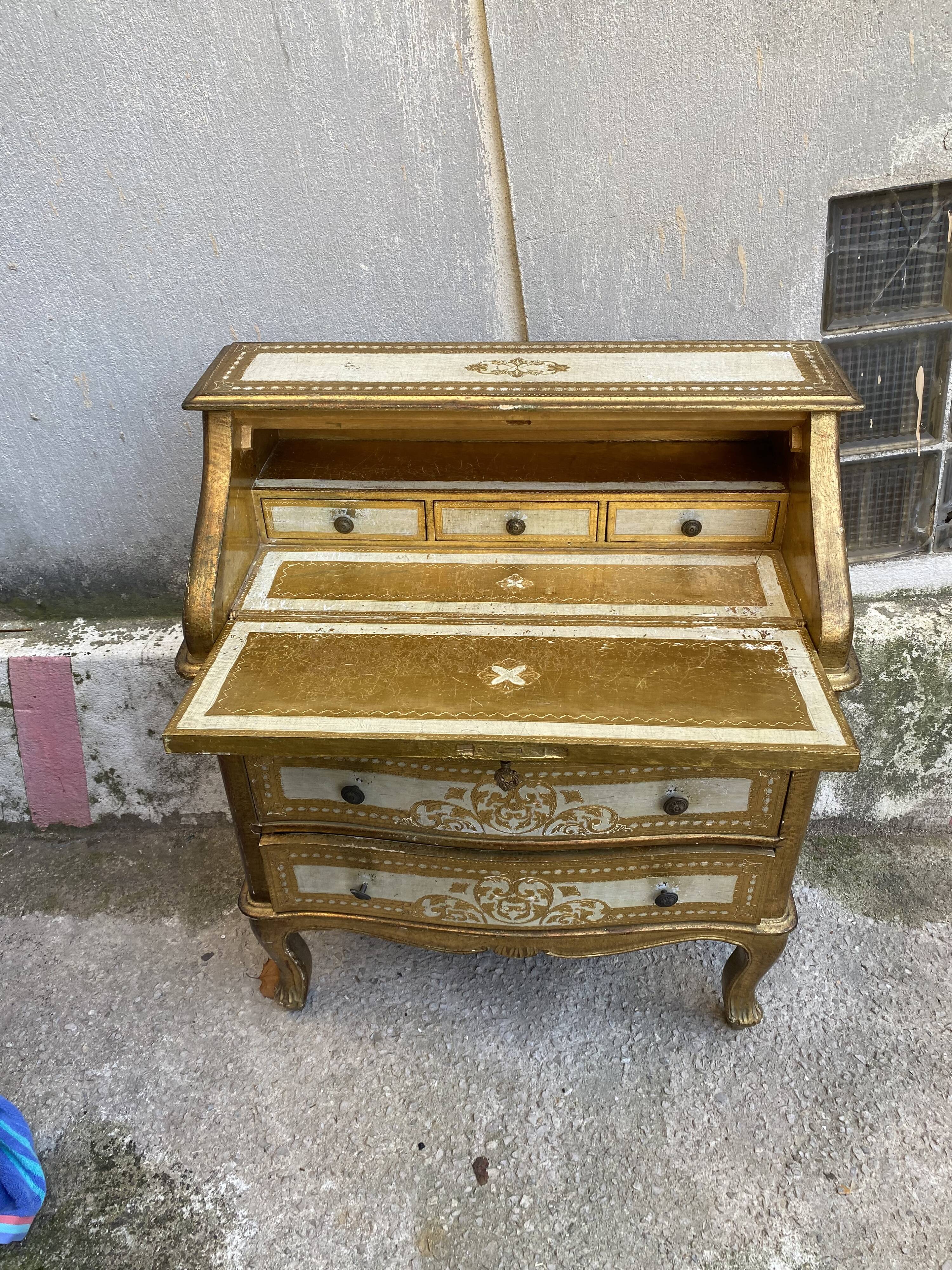Venetian Secretary Chest of Drawers