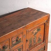 Antique lacquered elm wood buffet – China, circa 1900