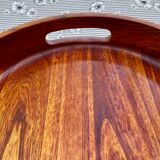 Scandinavian wood style tray
