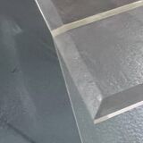 Table basse transparente mid-century 1980