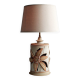 Stoneware lamp Vallauris 1960