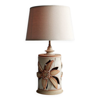 Stoneware lamp Vallauris 1960