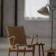 Pair of Swedish armchairs from the mid-century by Bruno Mathsson, model "Eva", 1960s.