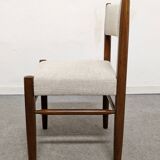 Set of 4 Danish teak chairs from the 60s and 70s