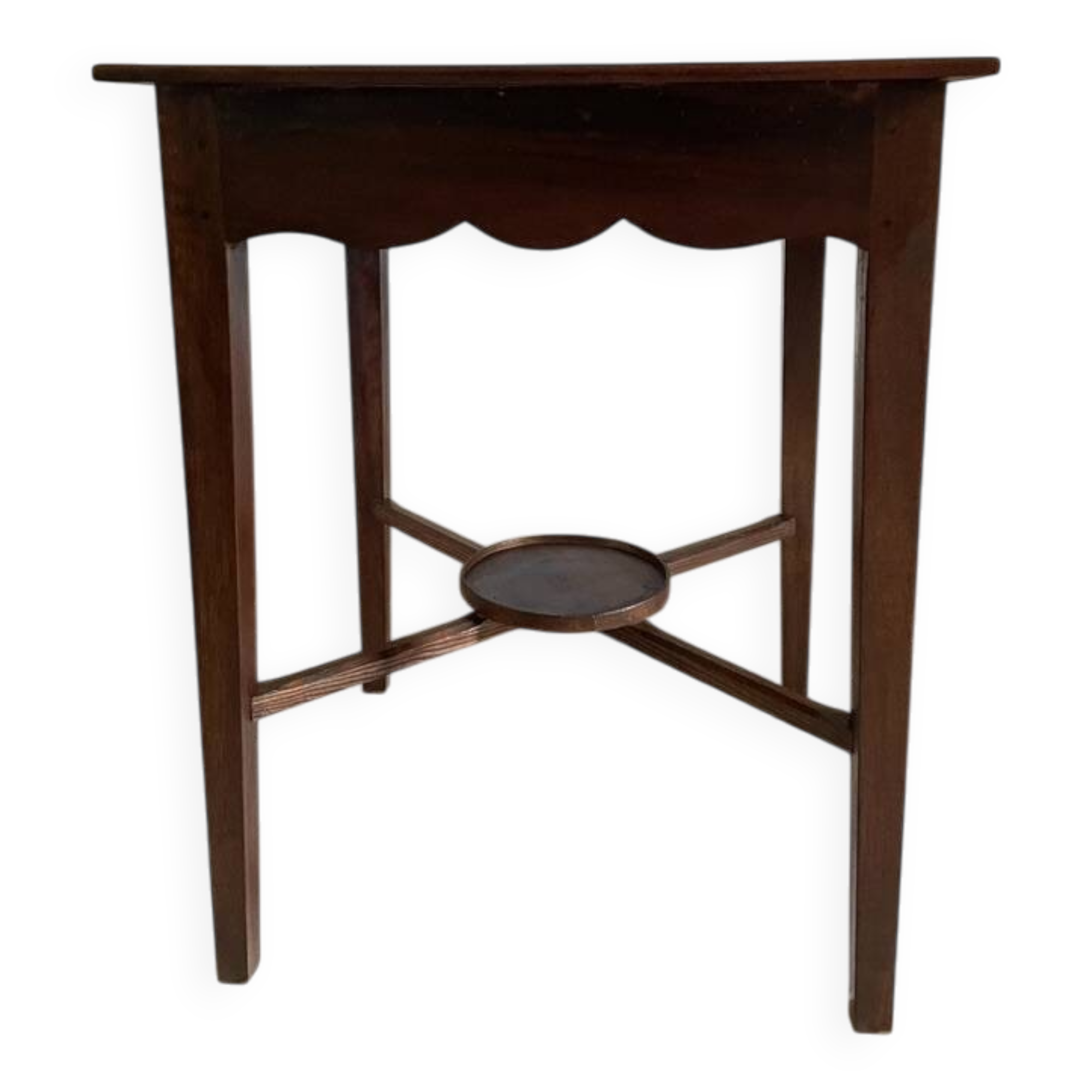 Solid wood side table 1950