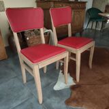 Vintage red chair