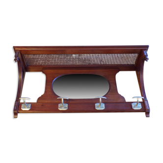 Coat rack 1930 with mirror