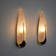 Paire d'appliques "épis" idearte espagne 1980