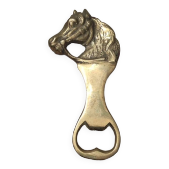 Brass bottle opener - horse