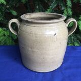 Glazed terracotta pot