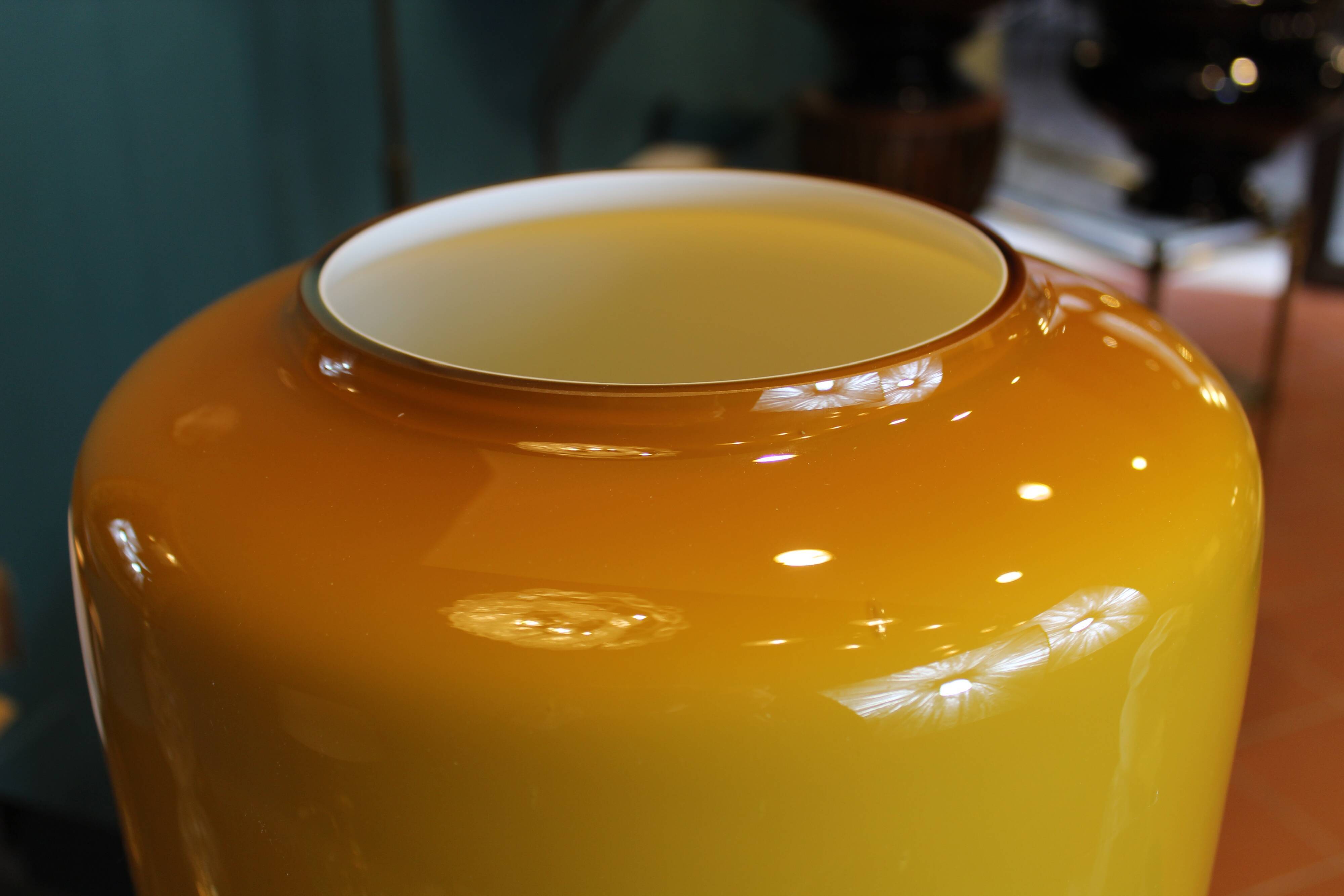 Italian Murano Glass Vase, 1970s