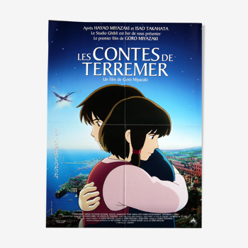 Affiche de cinéma originale "Les contes de Terremer" Goro Miyazaki