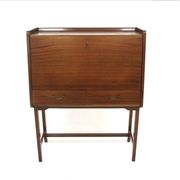 Secrétaire scandinave en acajou, Suède, 1950
