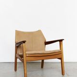 Pair Hans Olsen Easy Chairs for Verner Birkholm