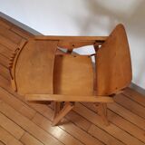 Vintage high folding chair