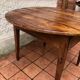 Table à manger ronde rustique
